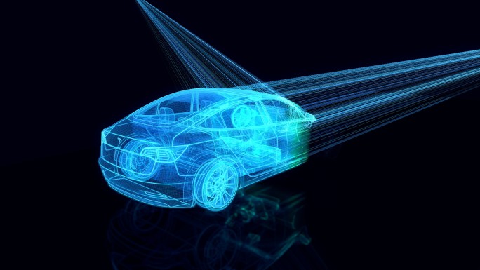 汽车生产制造三维工业扫描汽车全息无人驾驶