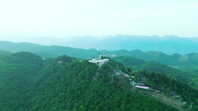 航拍 千岛湖 山水风光 小岛 天空之镜