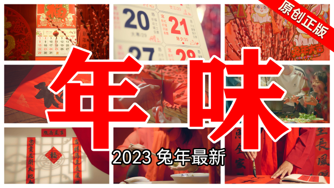 2023年春节新年年味兔年合集