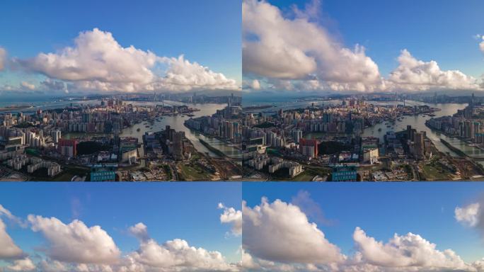 大湾区/香洲/横琴/珠海城市地标建筑航拍