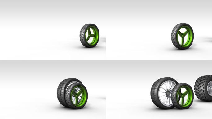 移动三轮和轮辋汽车轮胎橡胶轮胎