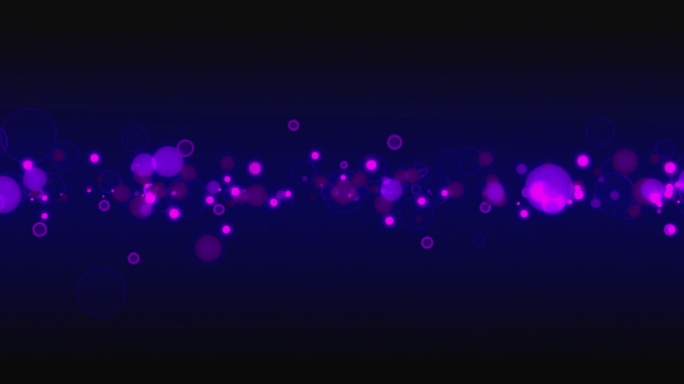 紫色光束圆圈粒子扩散粒子扩散