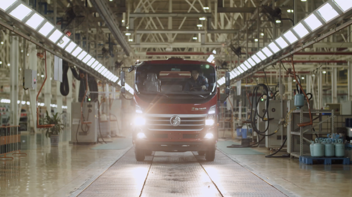 重汽货车卡车汽车生产制造工业智能生产线
