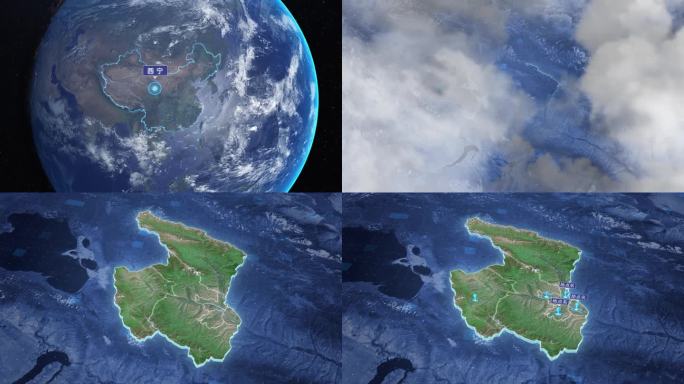 西宁-地球俯冲到区位地图