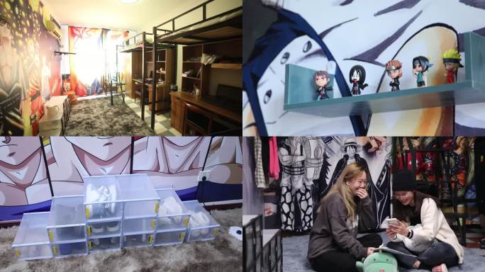 学生公寓装修主题房