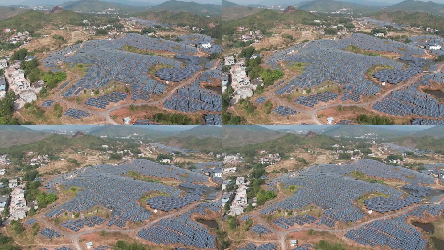 振兴乡村，村庄太阳能发电