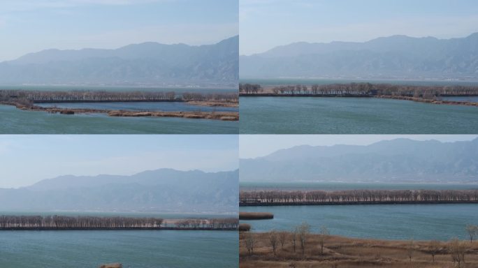 北京野鸭湖航拍