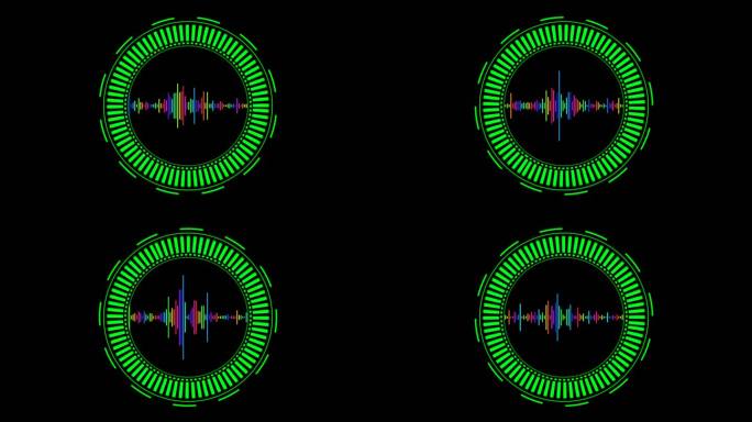 4K高科技语音识别通道视频绿色2.2