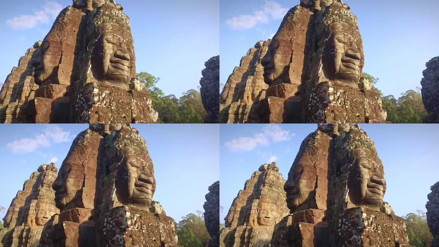 柬埔寨吴哥窟吴哥吞寺4K视频