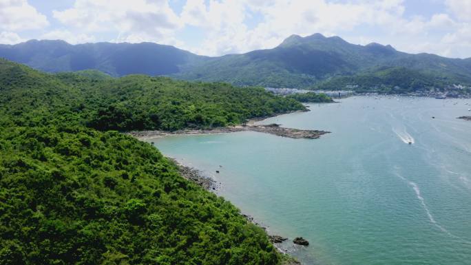 香港西贡半岛鹤壁港或白沙湾