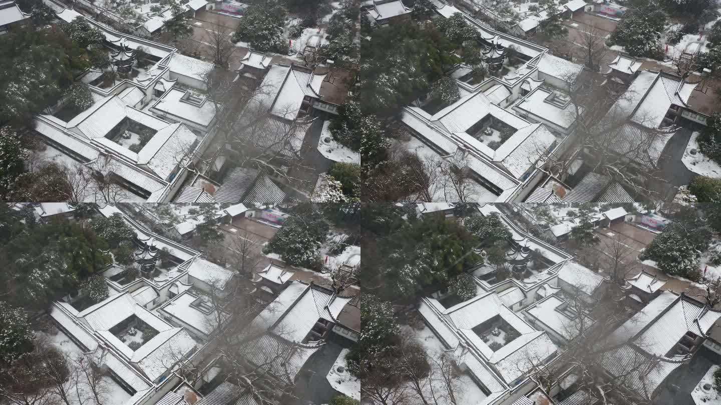 焦山雪景