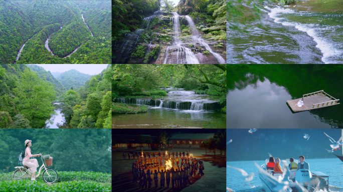 原创MINI拍摄山川河流生态旅游合集4K