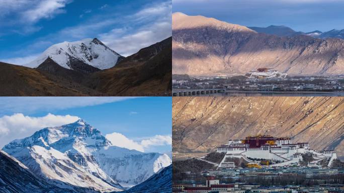 西藏旅行延时摄影合集