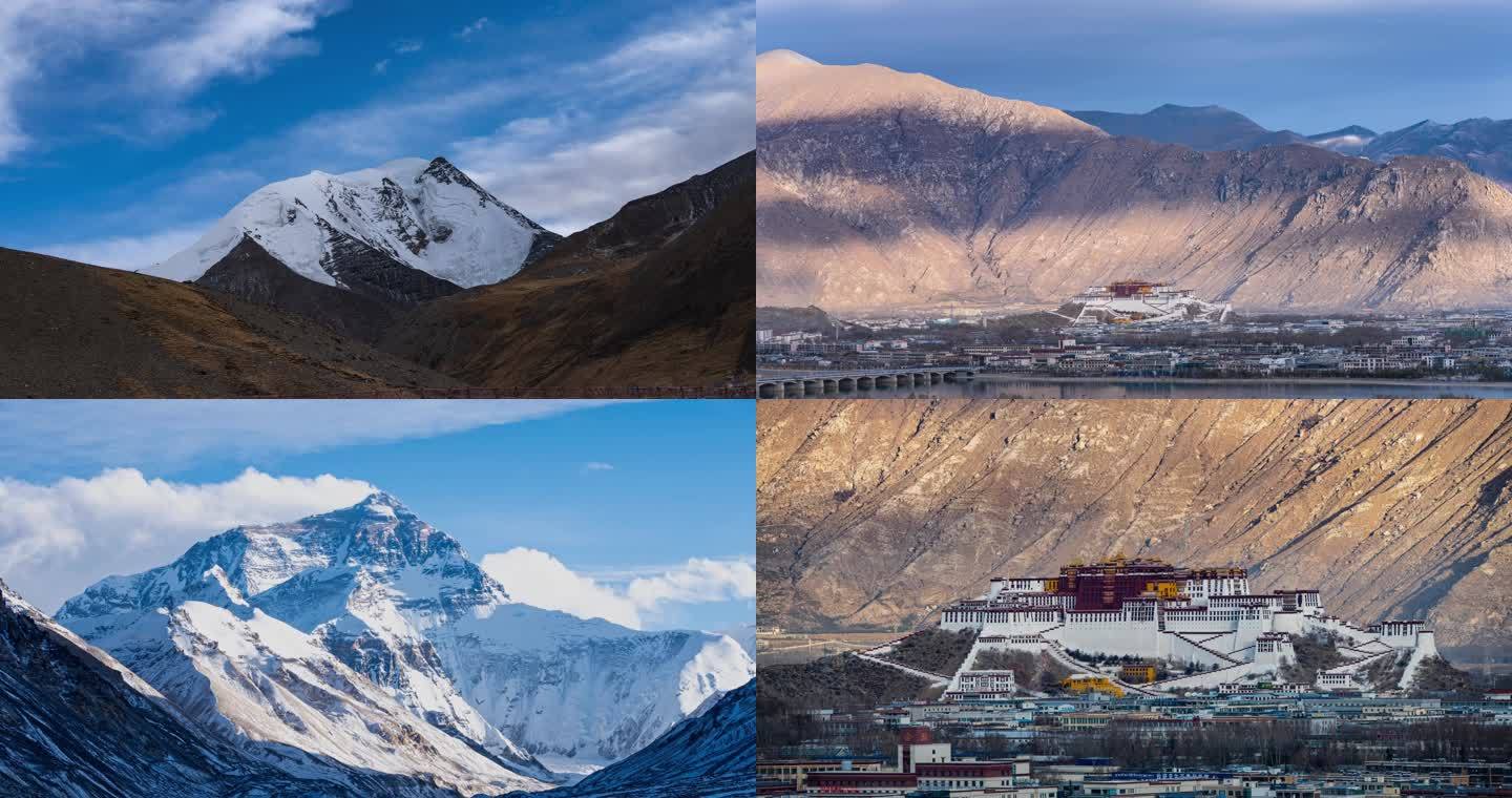 西藏旅行延时摄影合集