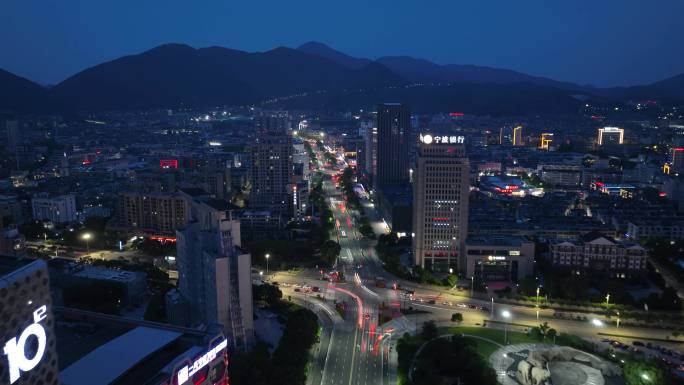 延时 城市  夜景