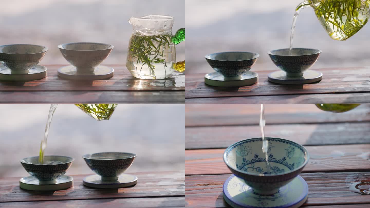 沏茶倒茶茶汤升格