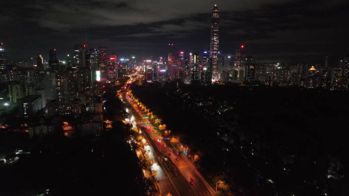 深圳中心区夜景