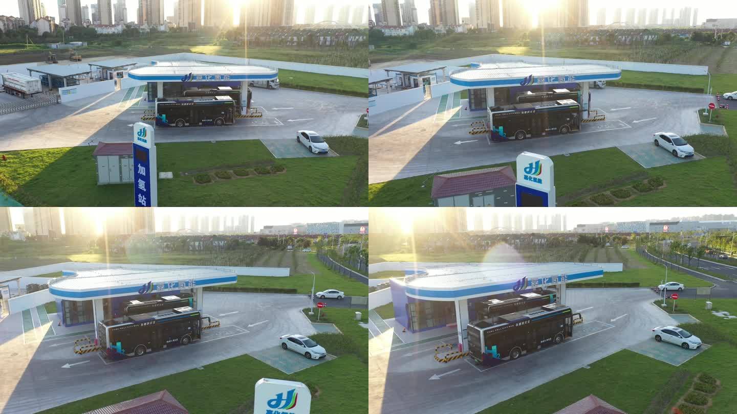 氢能源公交车加氢站