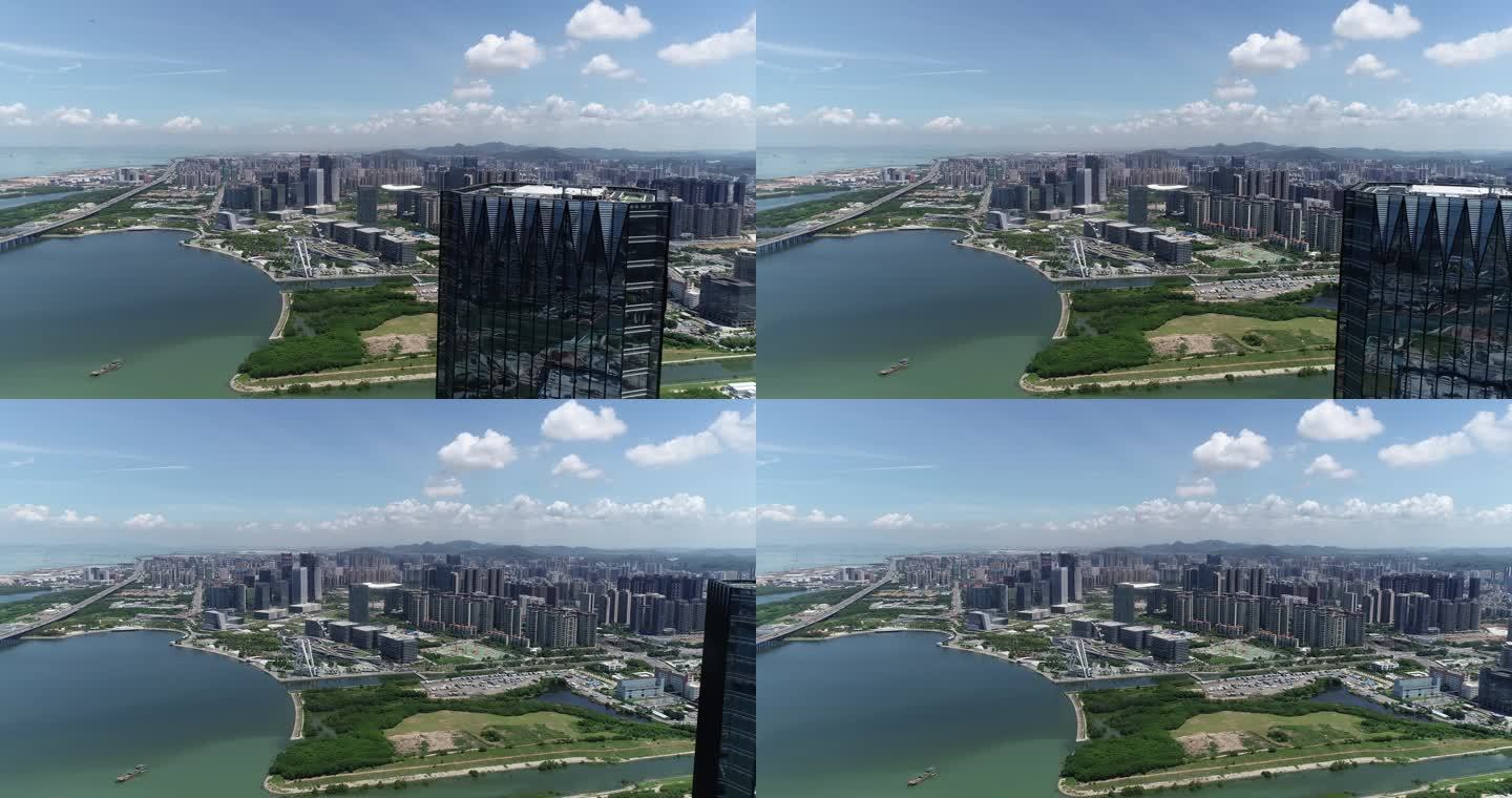 深圳宝安中心区航拍（前海视角）