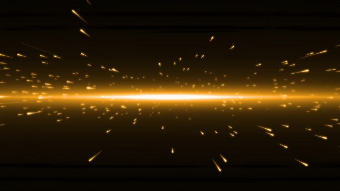 金色粒子冲屏8k