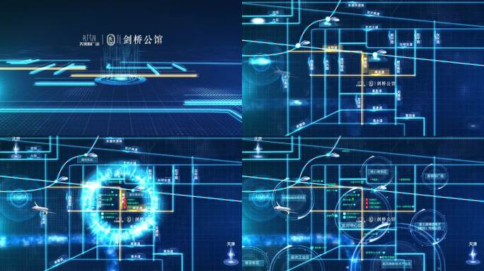 炫酷质感科技区位包装