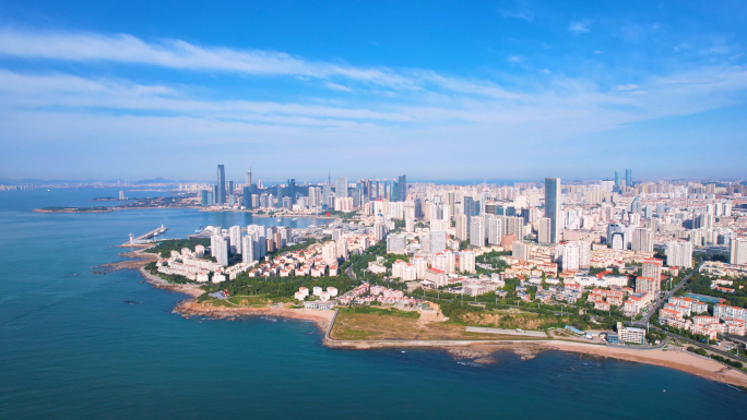 青岛城市大景