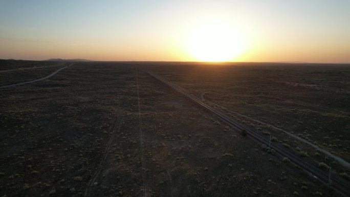 包兰铁路 戈壁滩 沙漠 铁路线 一带一路