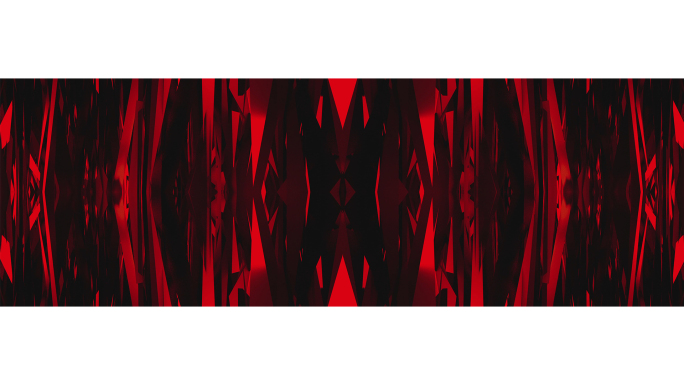 【宽屏时尚背景】黑红几何炫酷碎片视觉创意