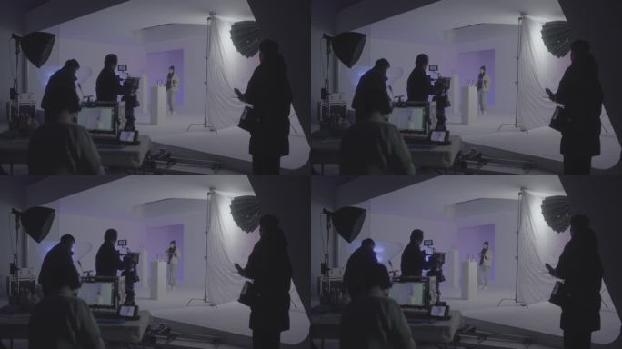 模特摆拍视频素材