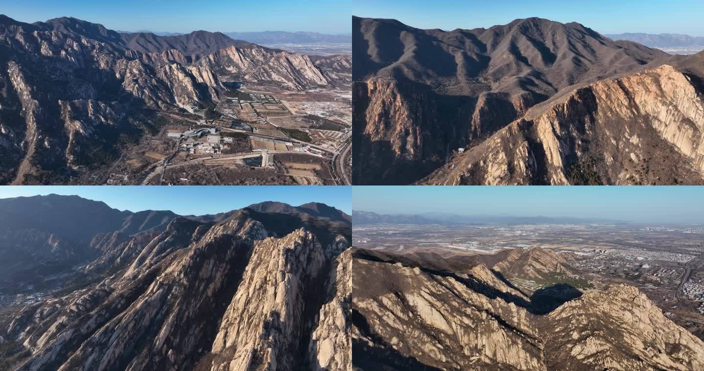 航拍北京西山凤凰岭京西小黄山-2