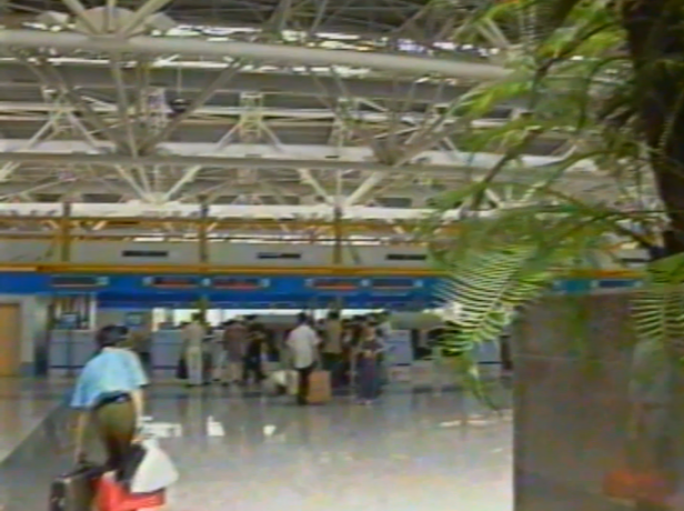 九十年代机场空镜航拍