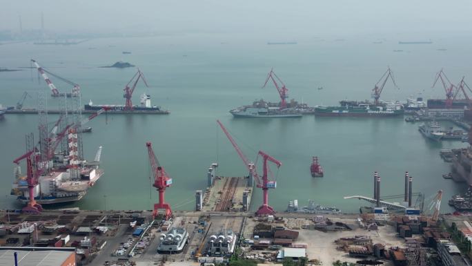 造船厂广船国际中船重工港口码头