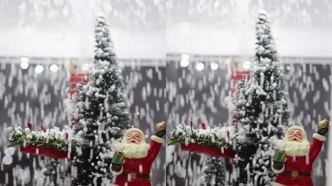 圣诞节装饰灯，圣诞老人，雪花