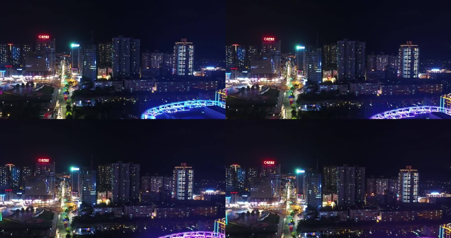 六盘水4K夜景航拍