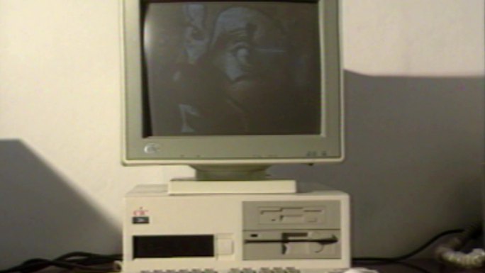 80年代 90年代老电脑  286计算机