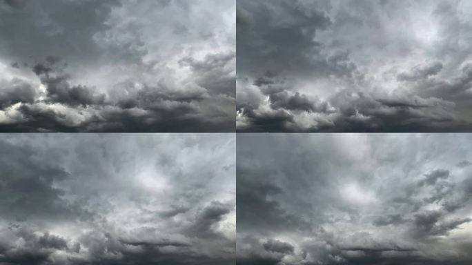 【HD天空】灰色云烟乌云阴云柔美阴郁雨天
