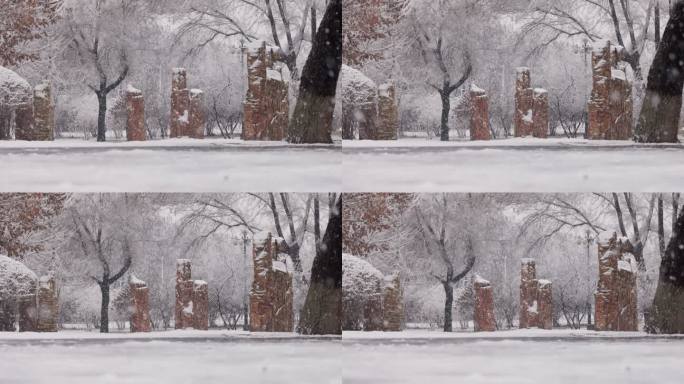 冰雪 寒冬 冬季 雾凇