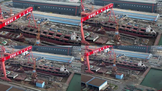 造船厂广船国际中船重工船坞