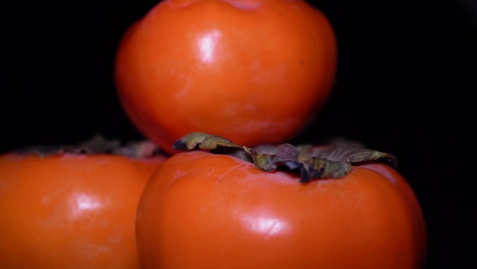 火晶柿子脆柿子秋季水果