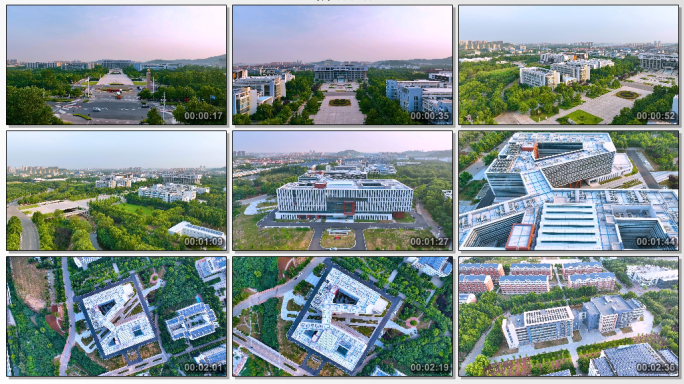 4K航拍地表建筑