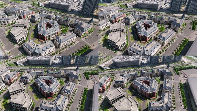 台州玉环市新城经济开发区楚门家具小镇航拍