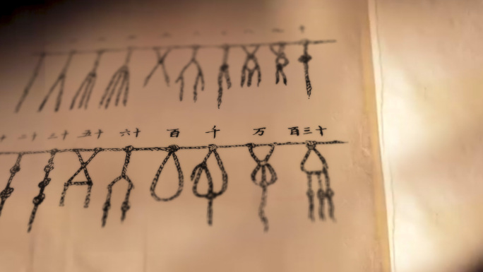 结绳记事仓颉造字刻木记事楔形文字古文字