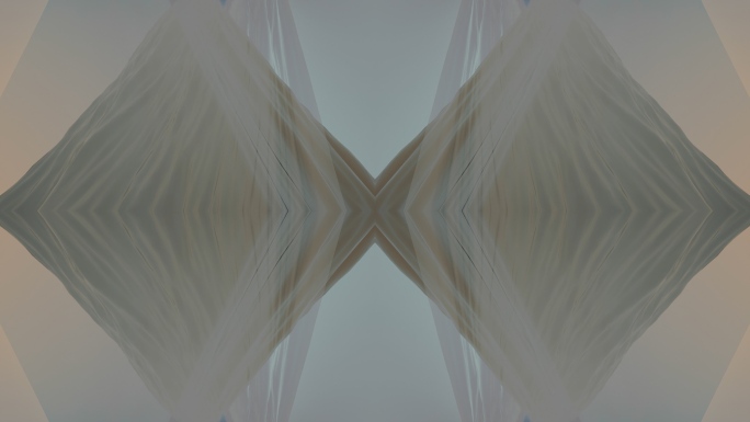 【4K时尚背景】中式素雅空间幻影镜像丝绸