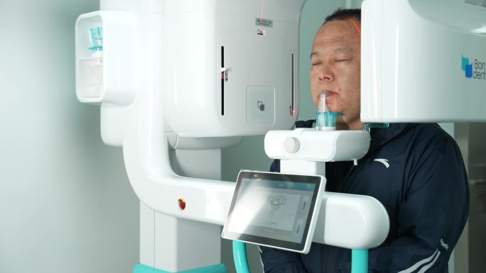 医疗智慧检查科技体检医疗口腔CT视频素材
