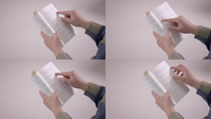 【正版素材】室内学习看书