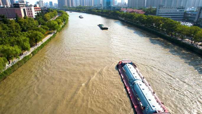 京杭大运河无锡段航道