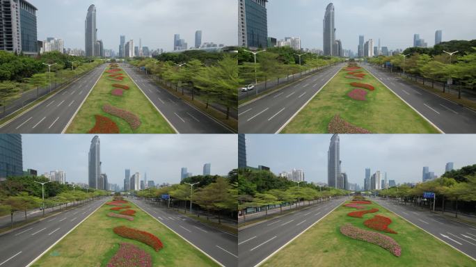 深圳疫情空城