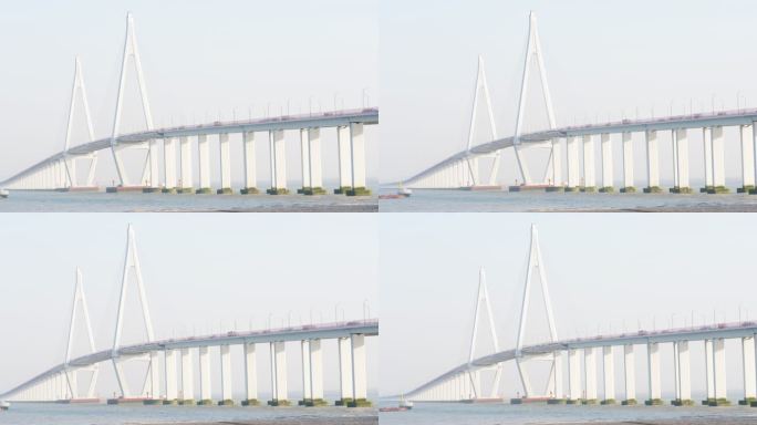 杭州湾跨海大桥斜拉大桥跨海大桥中国基建