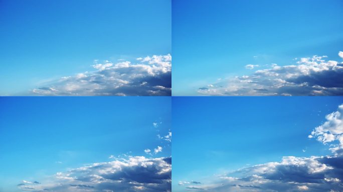 【HD天空】蓝天白云云隙光线云霞仙云仙境