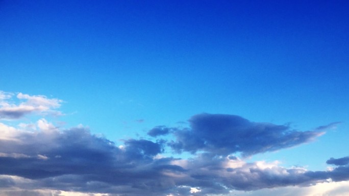 【HD天空】蓝天白云云隙光线云霞蓝云仙境